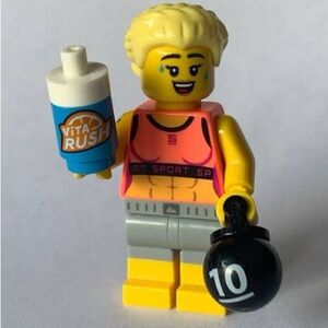Fitness Instructor Lego Minifigure